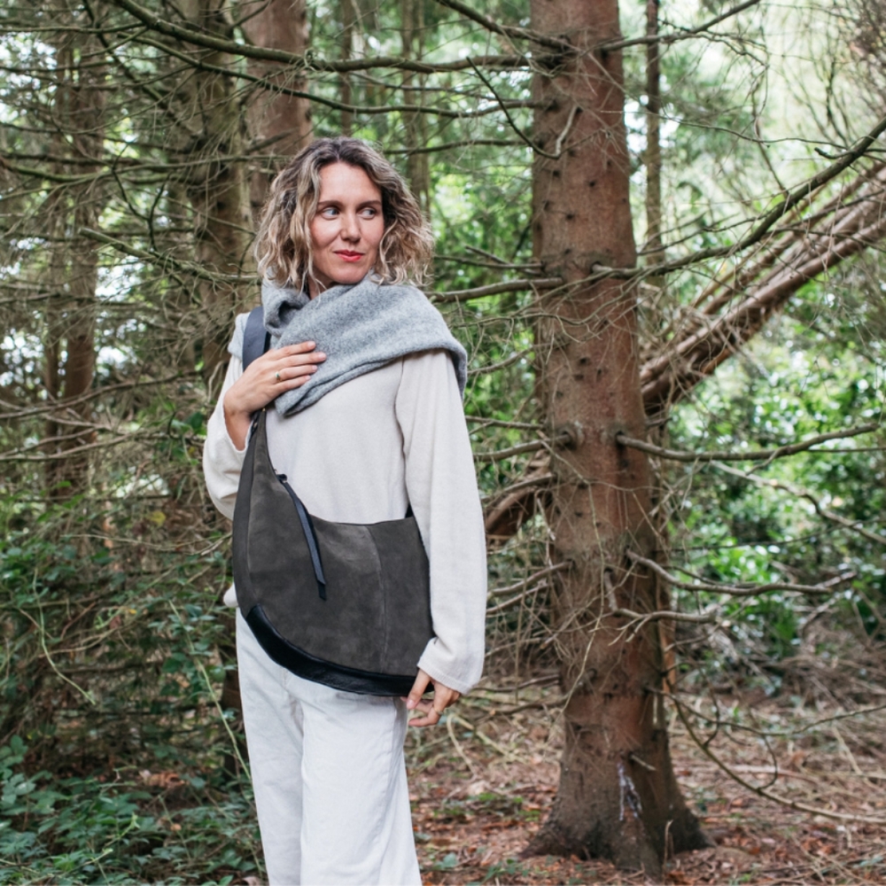 Anna Pugh Beau Crescent Limited Edition Hobo Bag